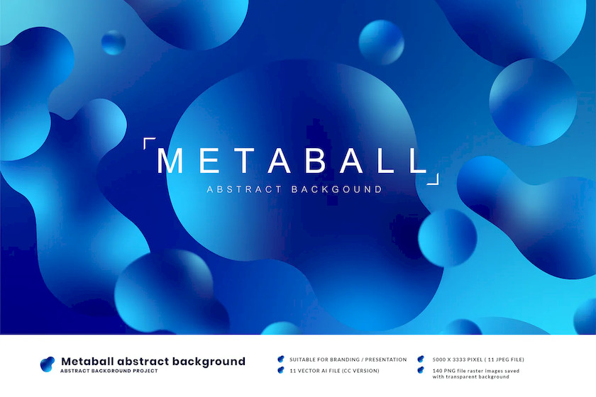 【4000】PS资源-抽象科技自然球体矢量背景图片设计素材